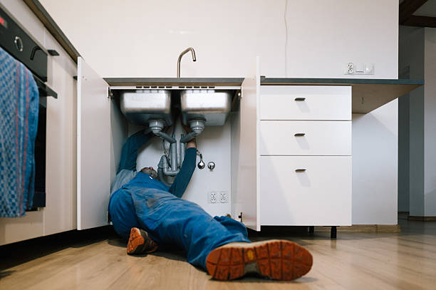 Professional Drain Cleaning technician working in Cassandra, PA